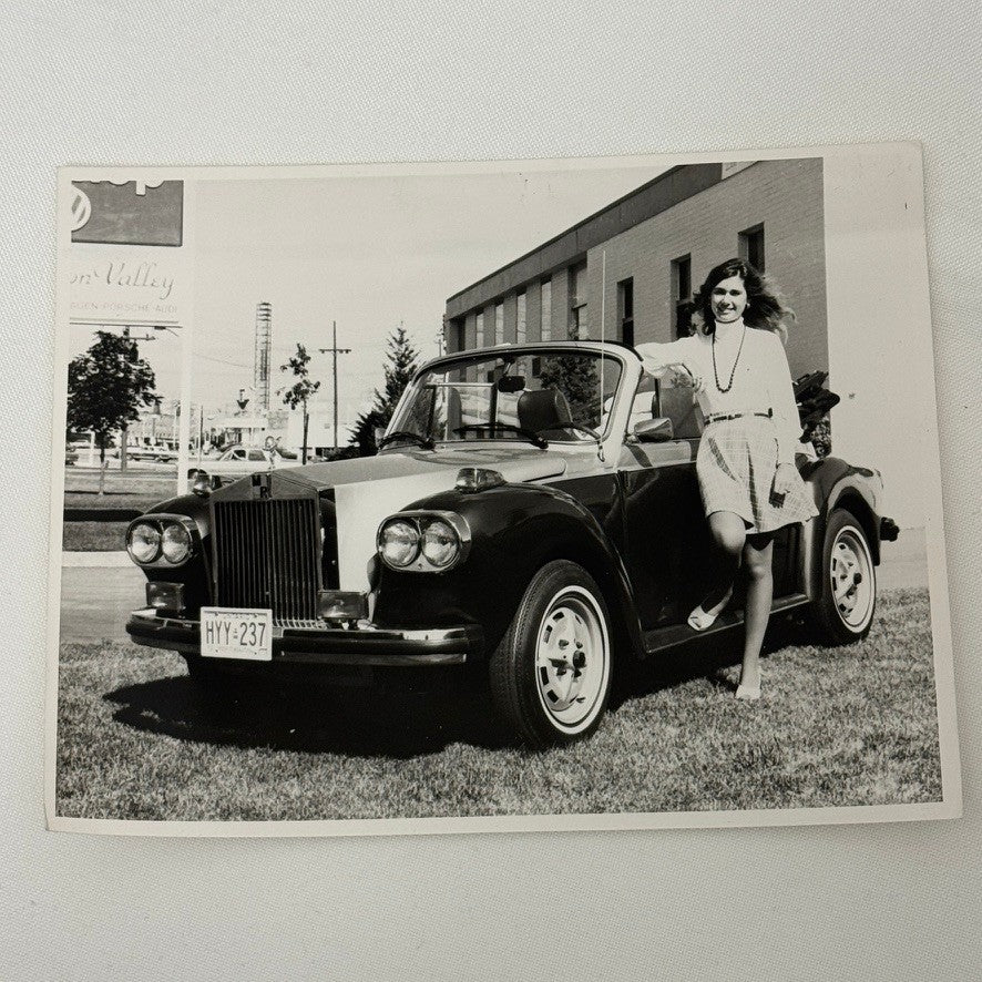 Vintage Volkswagen Beetle Rolls Royce Kit Rollswagen Convertible Photograph