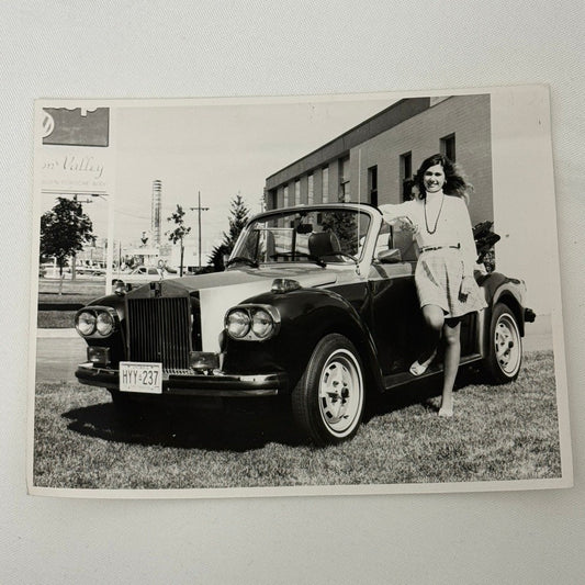 Vintage Volkswagen Beetle Rolls Royce Kit Rollswagen Convertible Photograph
