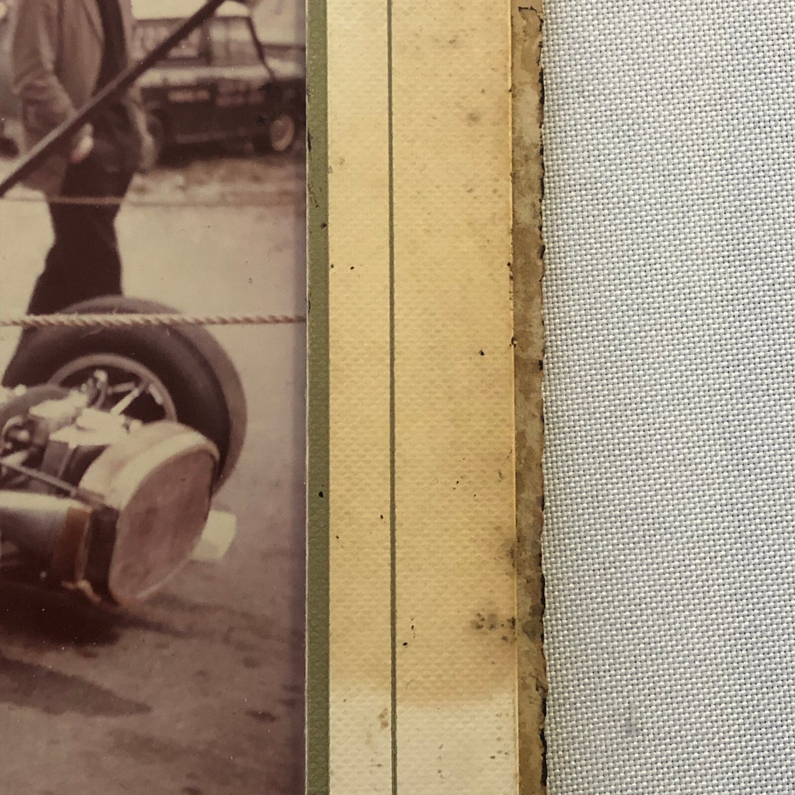 Lotus Climax Racing Car Vintage Photo Photograph Print British Grand Prix Race