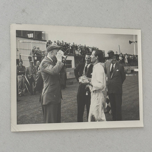 Vintage Racing Photograph Mike Hawthorn Goodwood 1957 Photo Motorsport Race