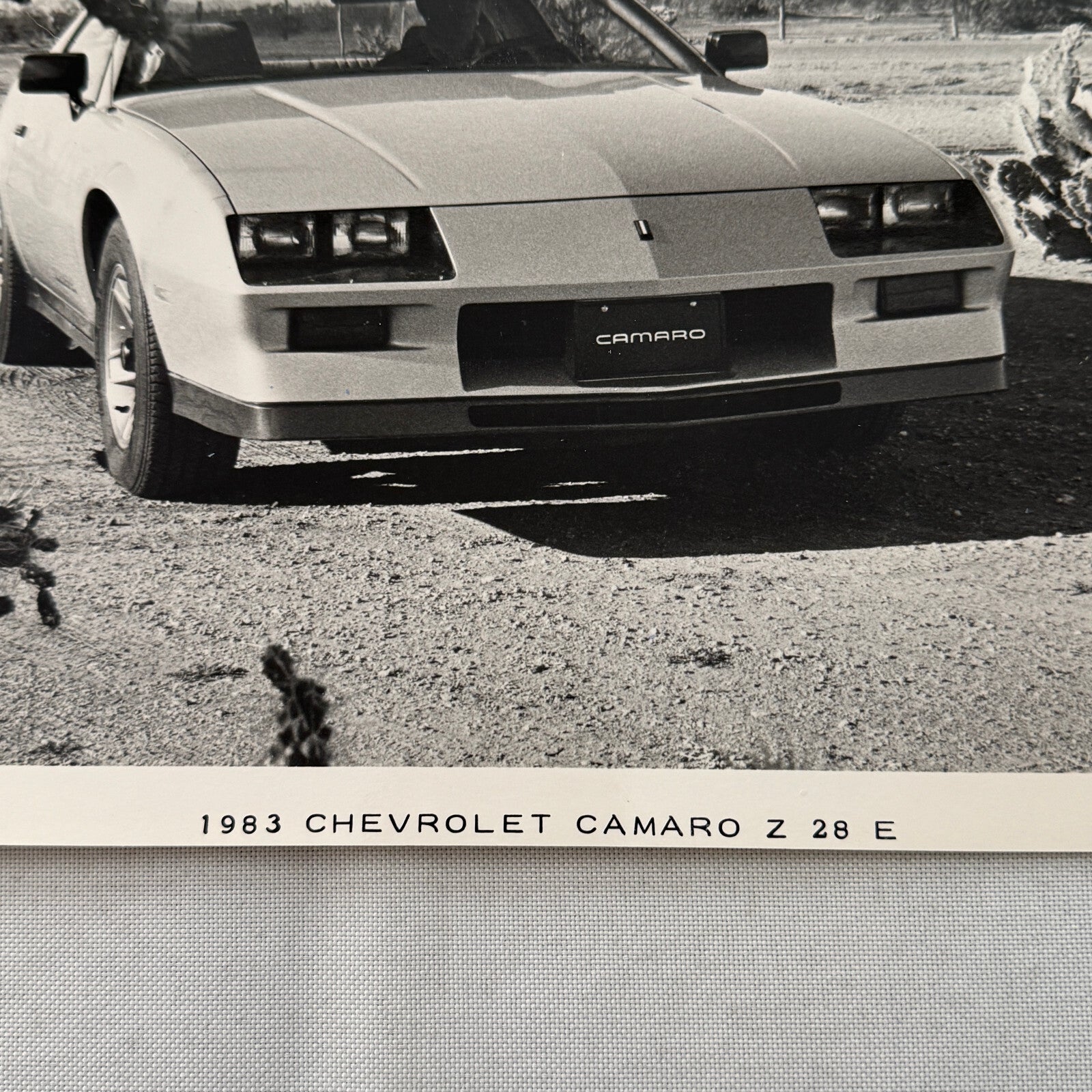 1983 Chevrolet Camaro Z28 E Factory Press Publicity Photo Photograph Print Chevy