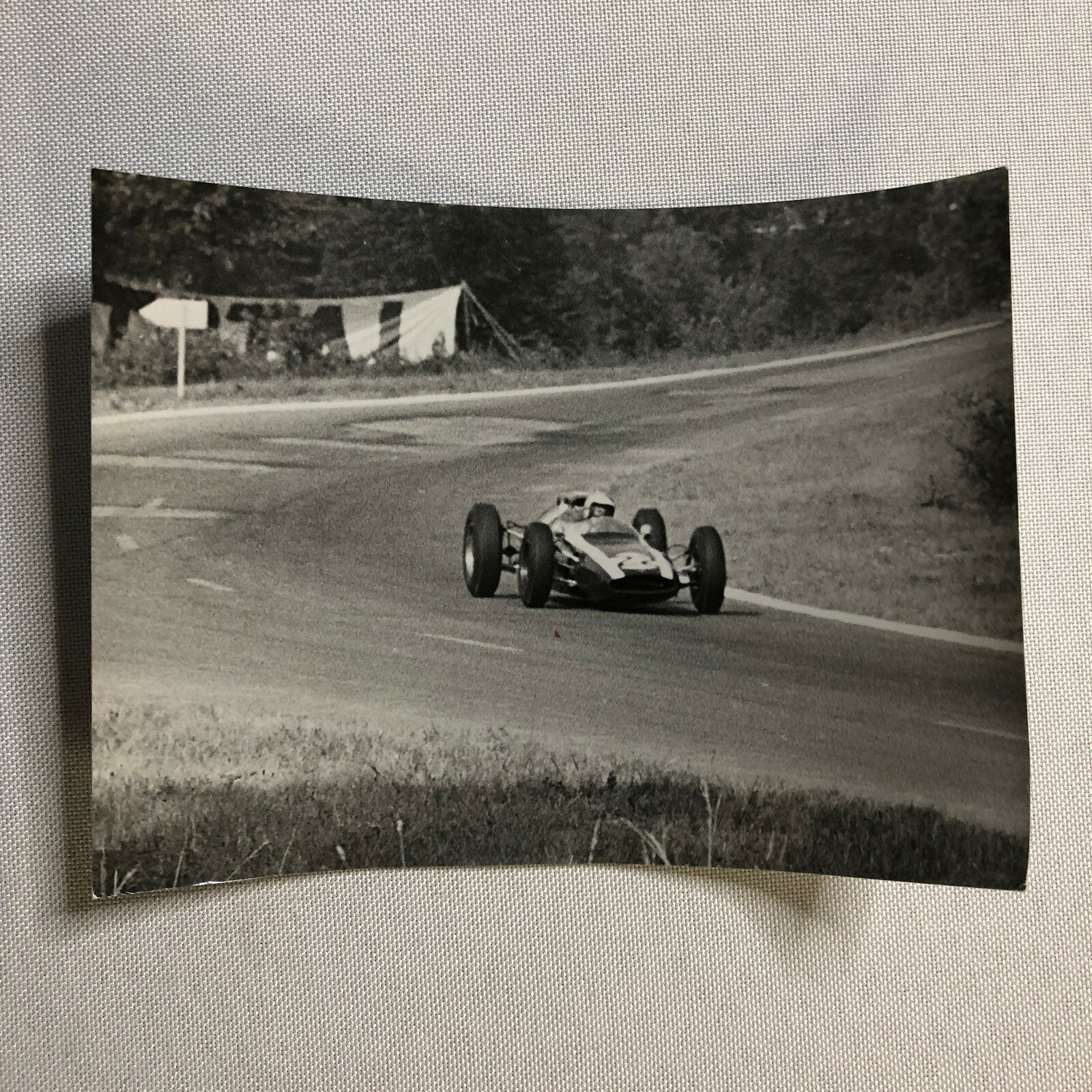 Vintage Grand Prix Racing Car Photo Photograph Print 