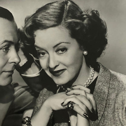 Bette Davis Robert Montgomery Vintage Movie Still Photo Photograph Actor Actress