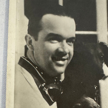 Vintage Racing Photo Postcard Driver Rudolf Caracciola Czech Stamp Post Card