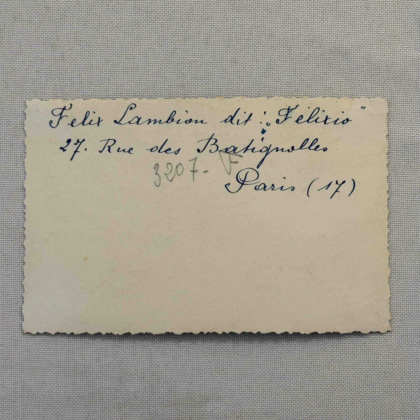 Vintage Circus Performer Act Photo Photograph Balancing Act Acrobat 1948 Paris