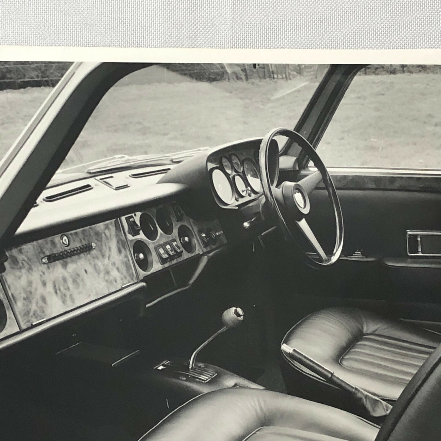 Bristol 411 Press Photo Photograph Print Bristol 411 Series 3 Car Vintage