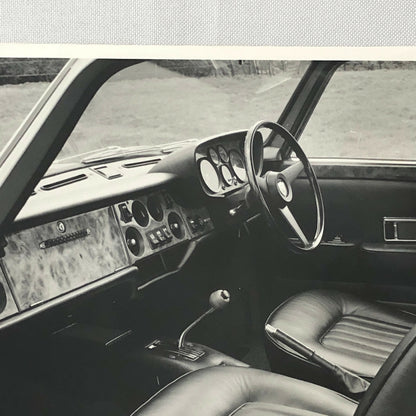 Bristol 411 Press Photo Photograph Print Bristol 411 Series 3 Car Vintage