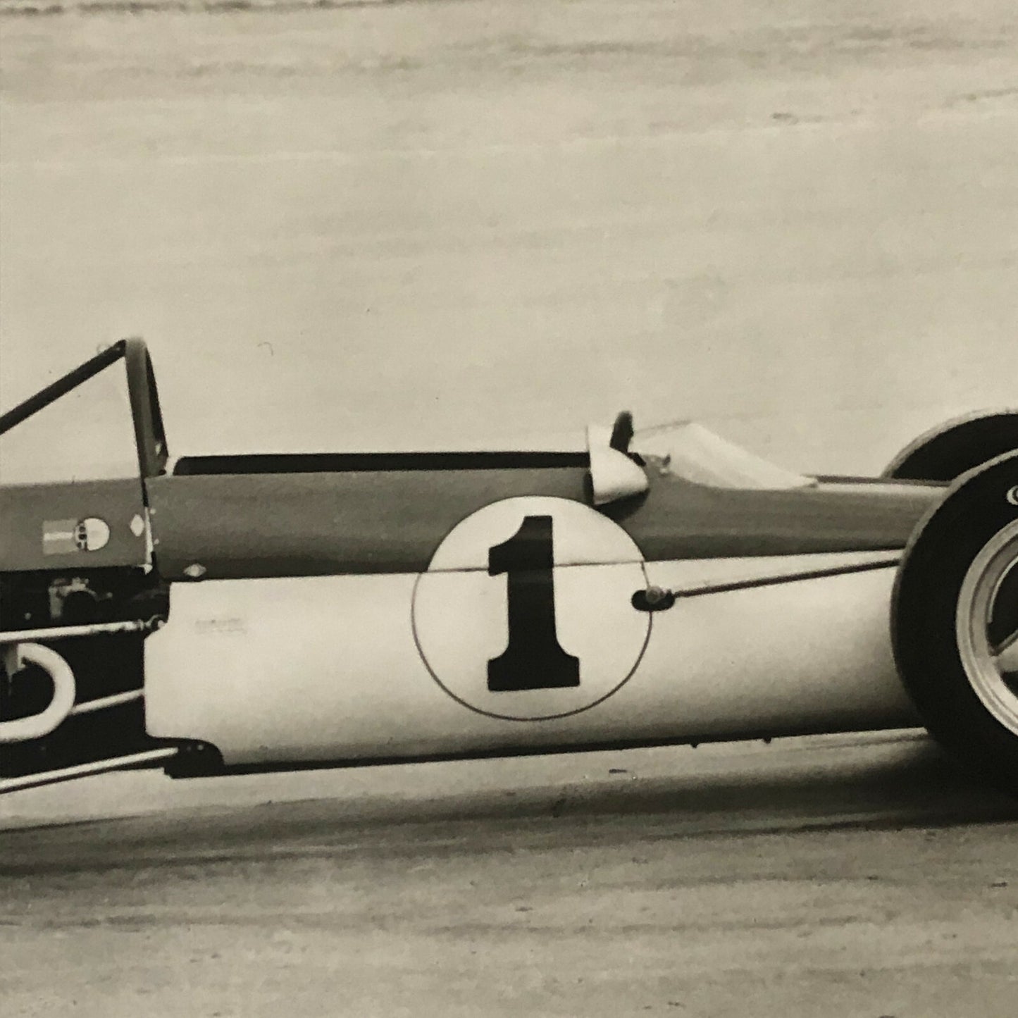 Vintage Grand Prix Racing Car Photo Photograph Print