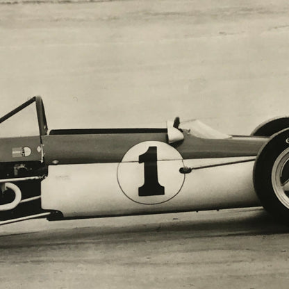 Vintage Grand Prix Racing Car Photo Photograph Print