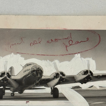 1940 Flying Fortress Military Aircraft Airplane Plane Press Photo Photograph