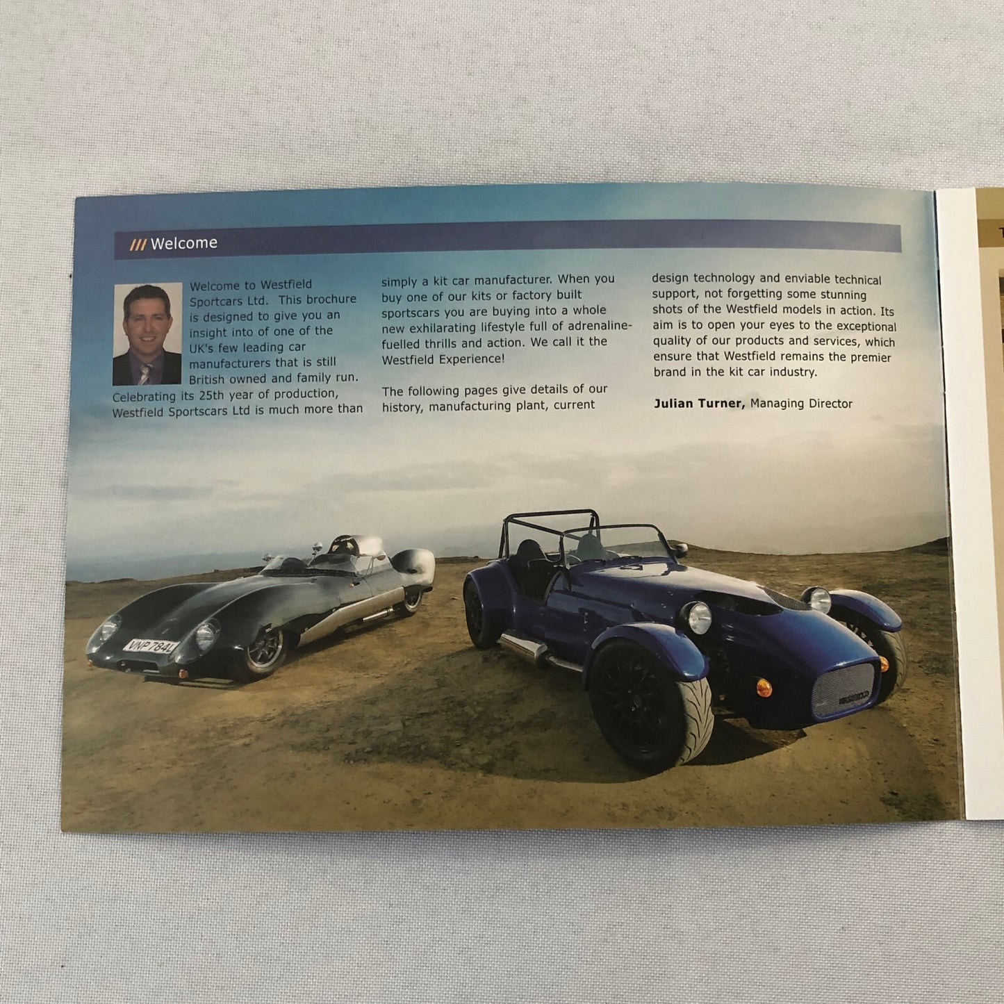 Westfield Sports Car Sales Brochure Catalog Kit Car XI 1600 2000 2000S Megabusa