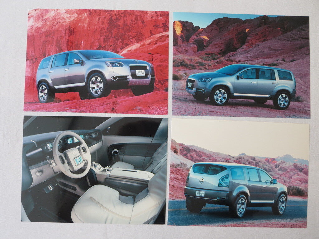 2002 Volkswagen VW Magellan Concept Car Press Kit Brochure Catalog