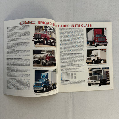 GMC Brigadier Truck Sales Brochure Catalog Advertising Vintage