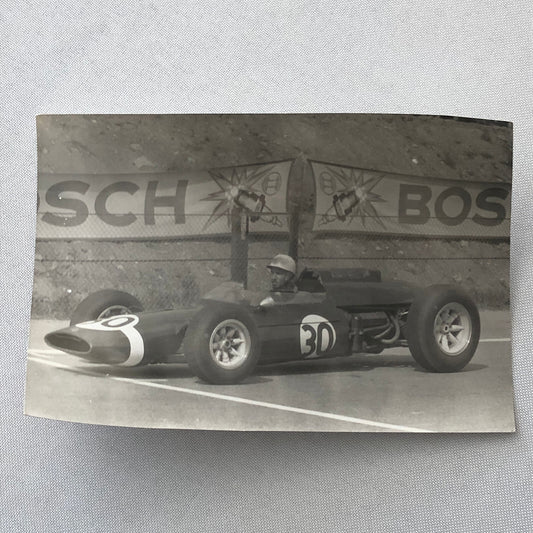 Vintage Solitude Grand Prix Racing Photo Photograph Jo Bonnier