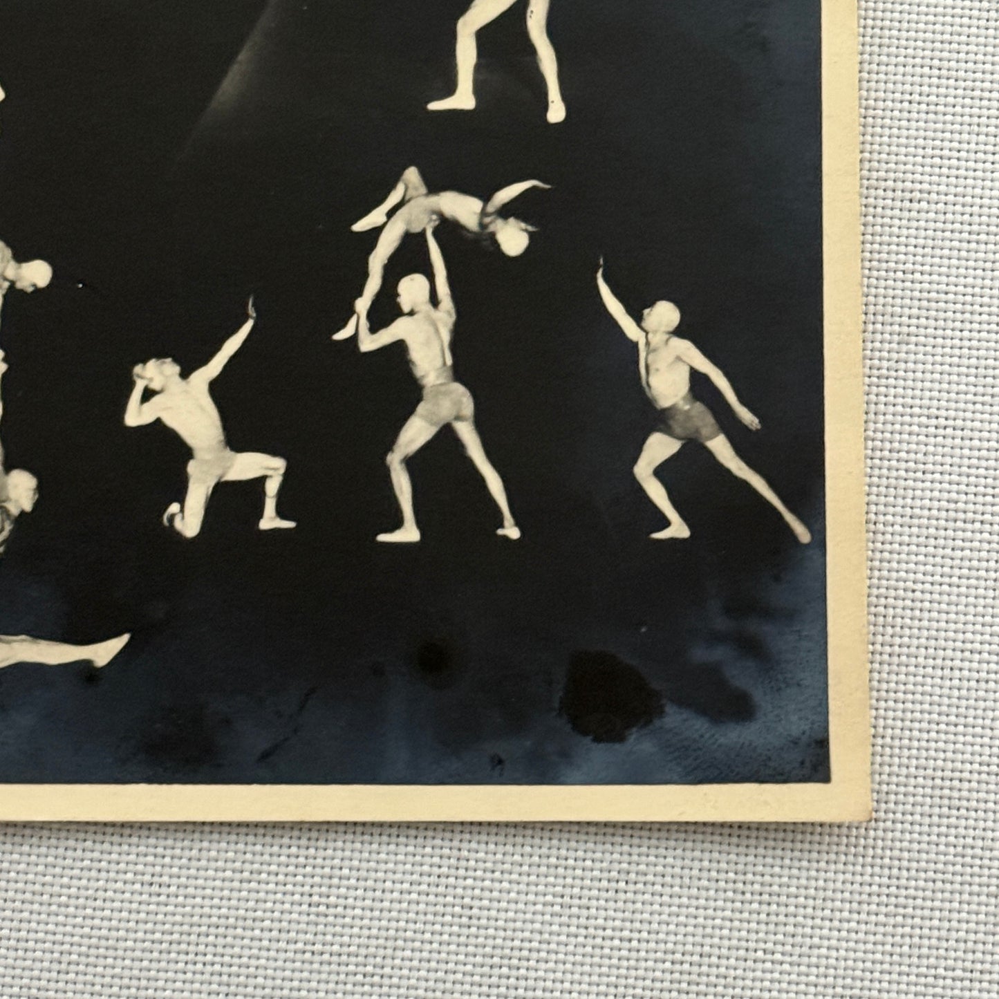 Vintage Circus Act Photo Photograph Acrobat Acrobatic Balancing Act 4 Morellys