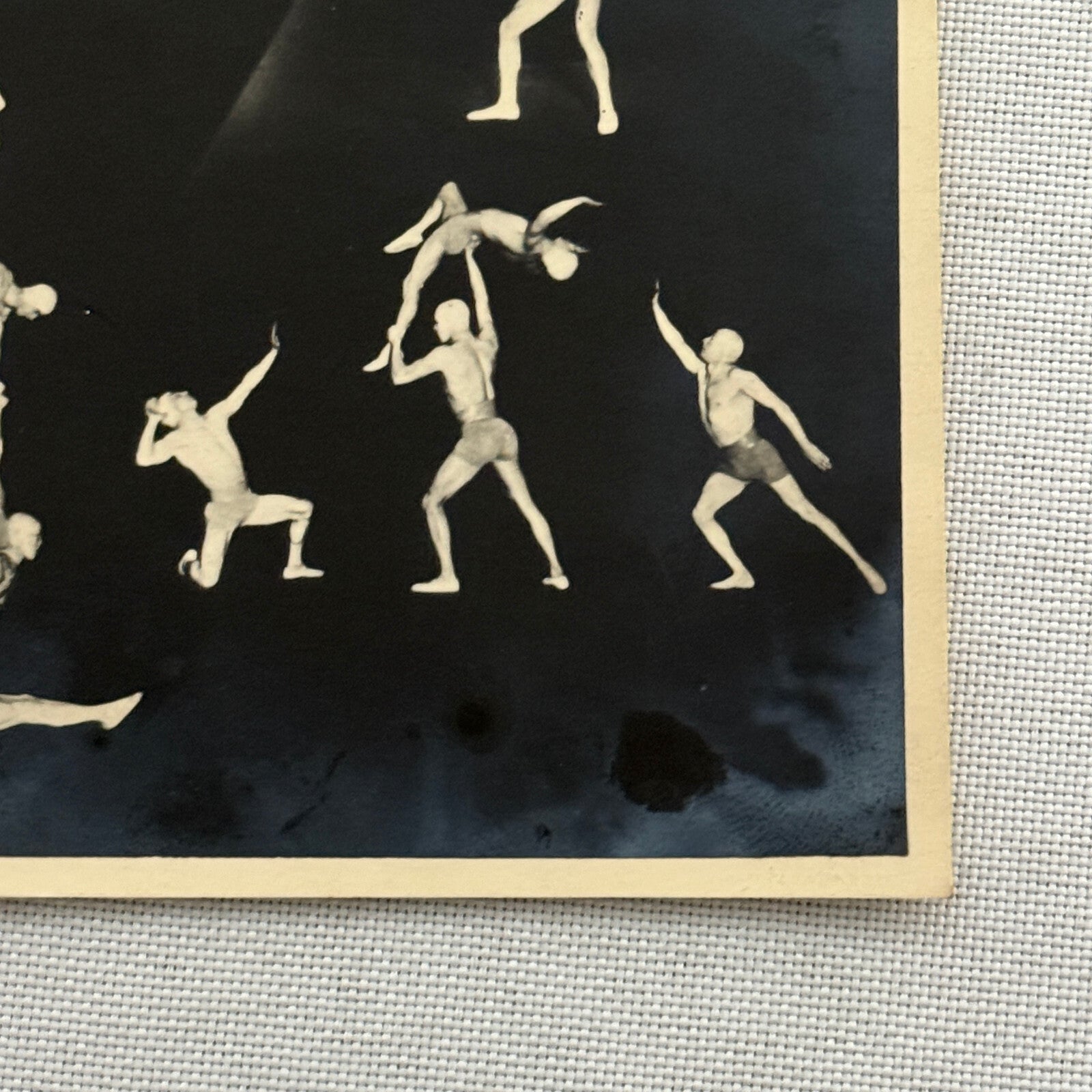 Vintage Circus Act Photo Photograph Acrobat Acrobatic Balancing Act 4 Morellys