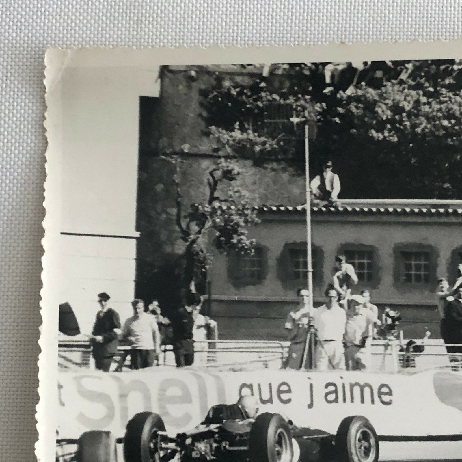 Vintage Grand Prix Racing Car Driver Photo Photograph Print