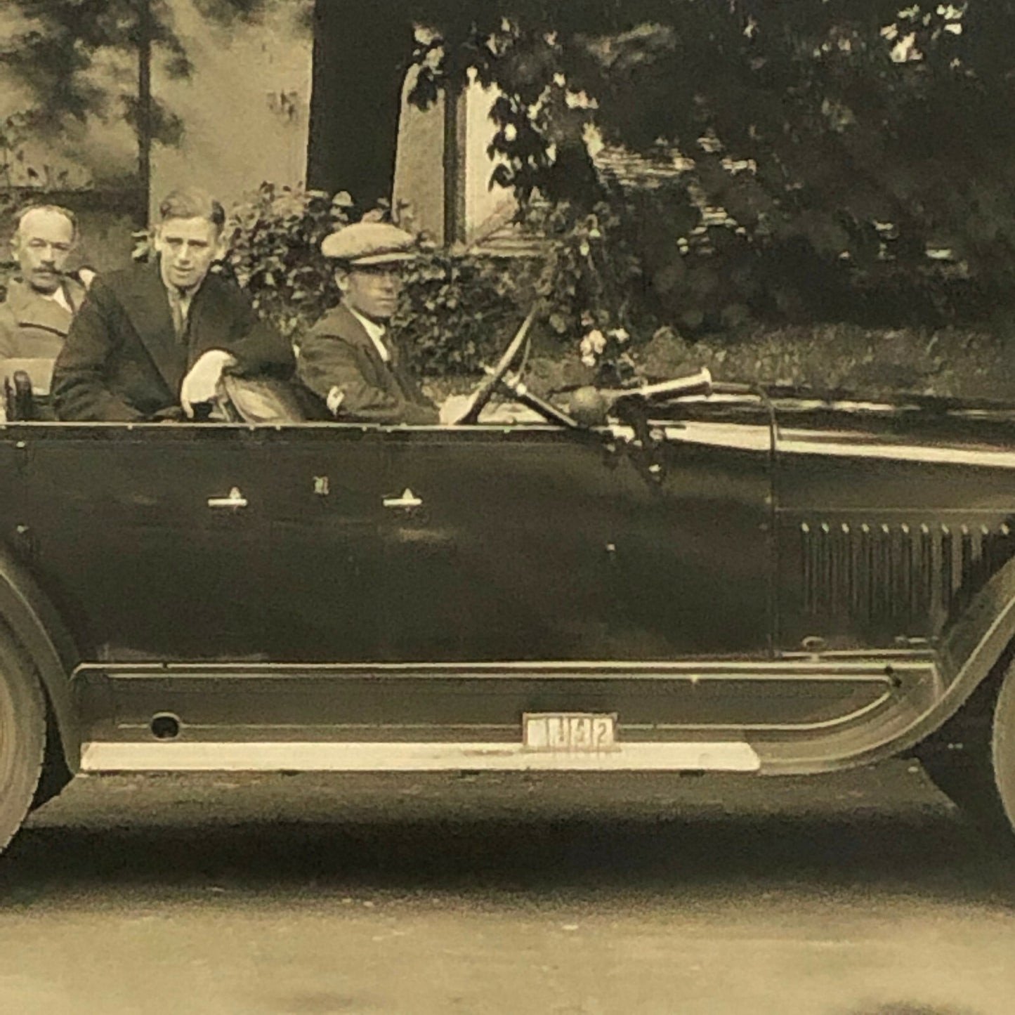 Antique Car Photo Postcard - Possibly Real Photo Post Card RPPC ? 