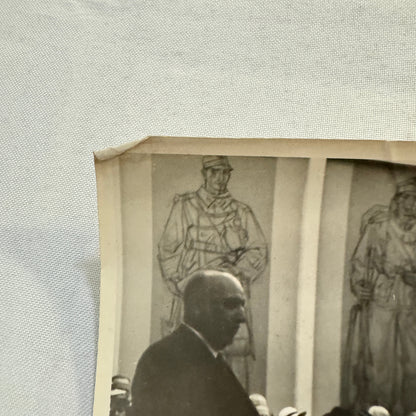 President Wilhelm Miklas Austria Austrian War Exhibit Press Photo Photograph