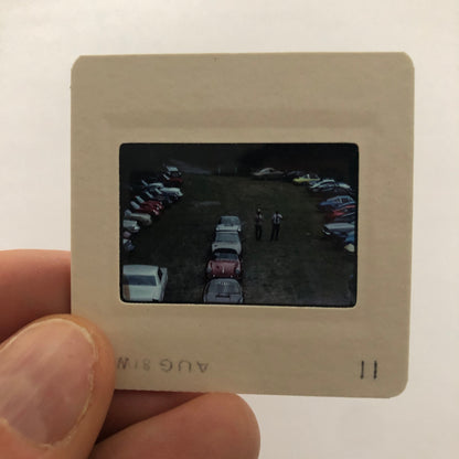 Porsche Car Show 35mm Photo Slide Vintage 1981 Porsche 911 356 +