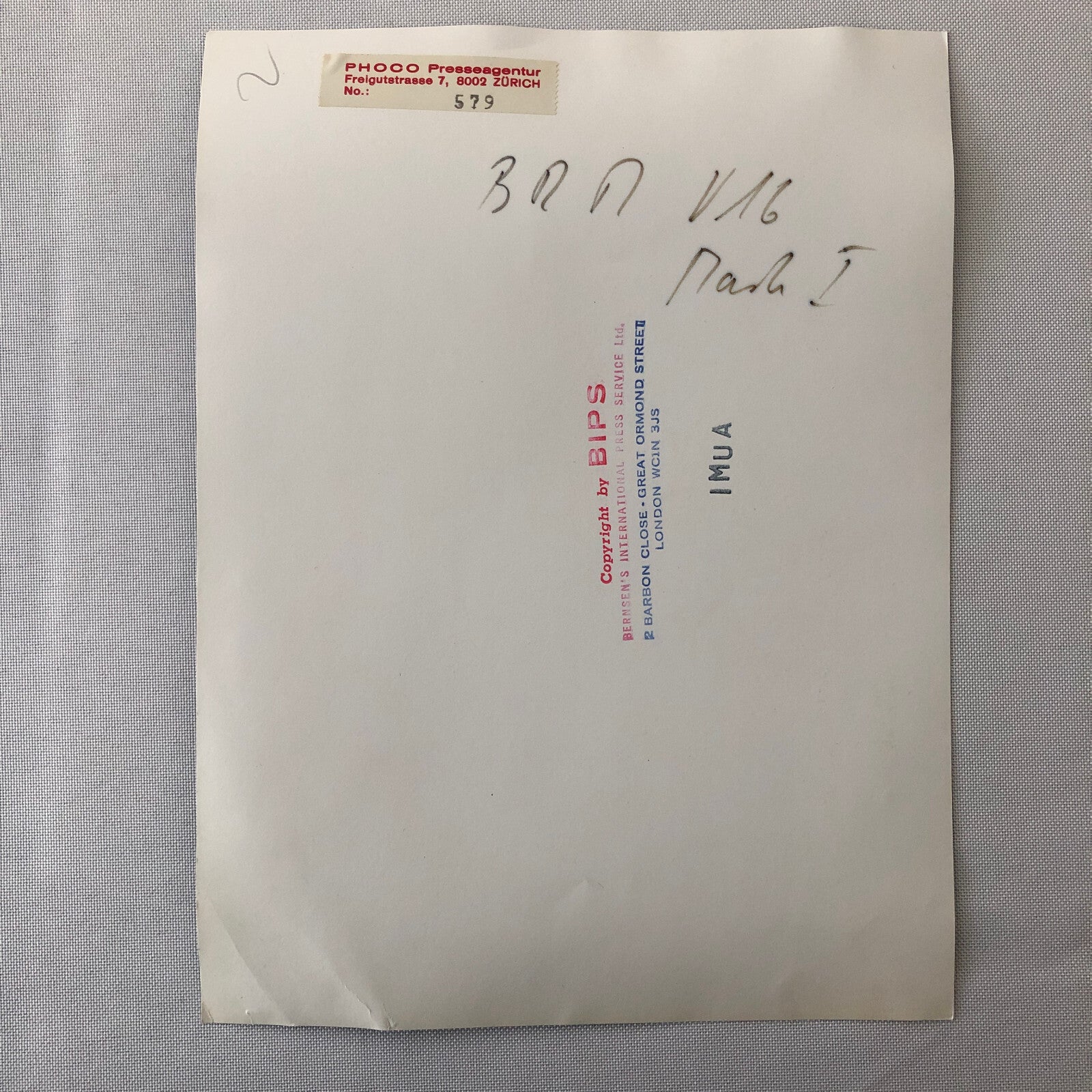 Vintage Racing Photo Photograph BRM V16 Car