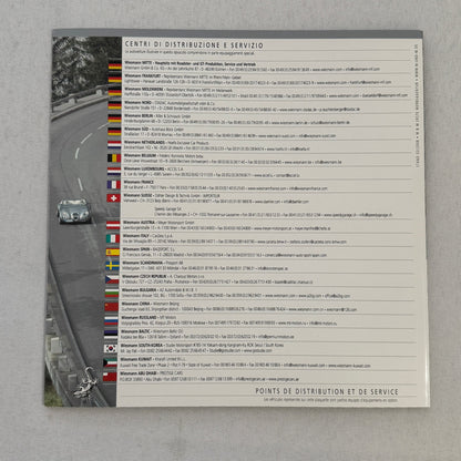 2008 Wiesmann Roadster Brochure Catalog Sports Car Italian French Text European