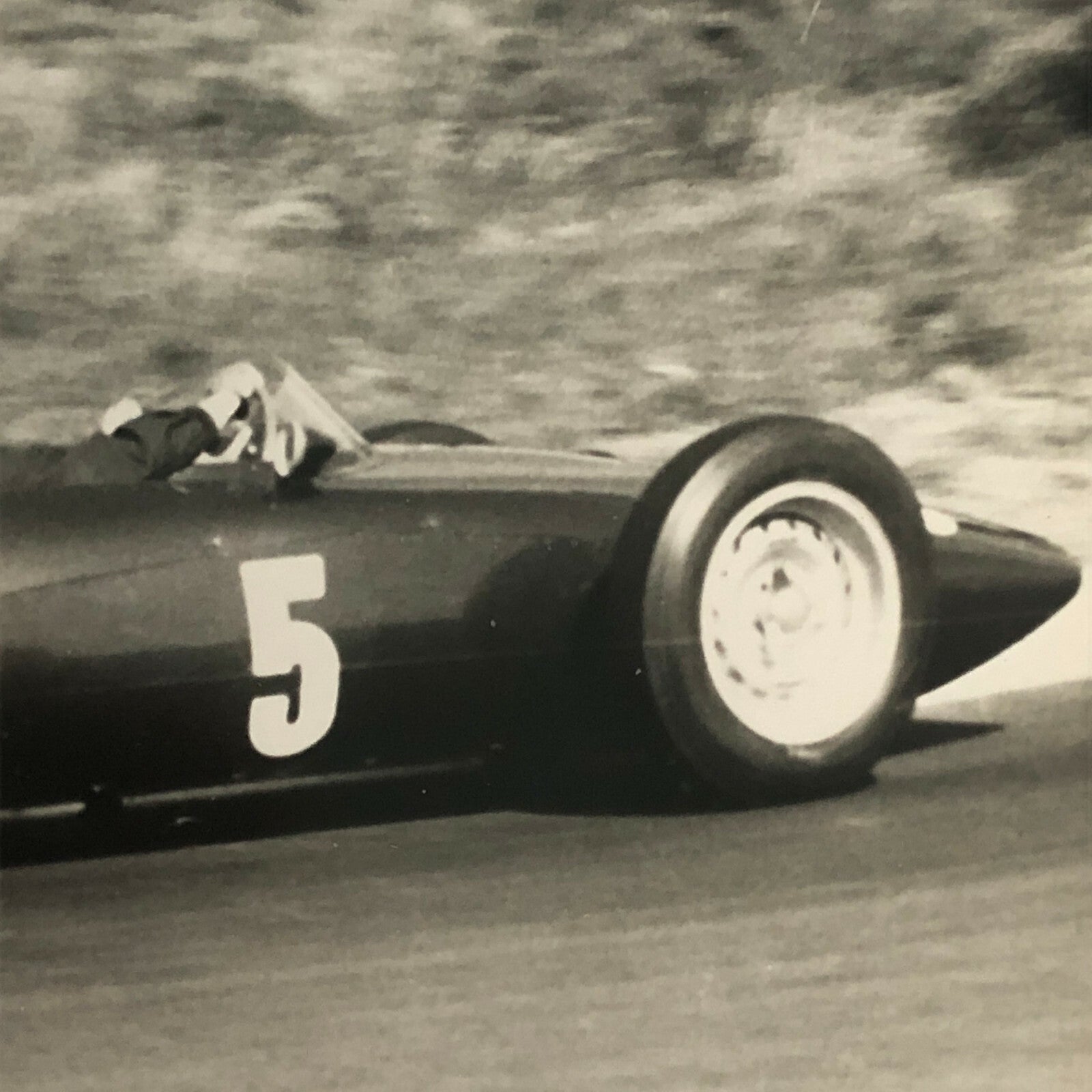 Vintage Grand Prix Racing Car Photo Photograph Print 