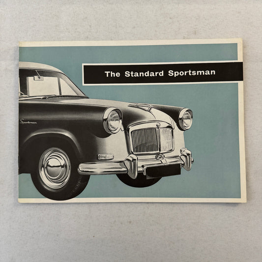 Standard Sportsman Car Sales Brochure Catalog Advertising Vintage