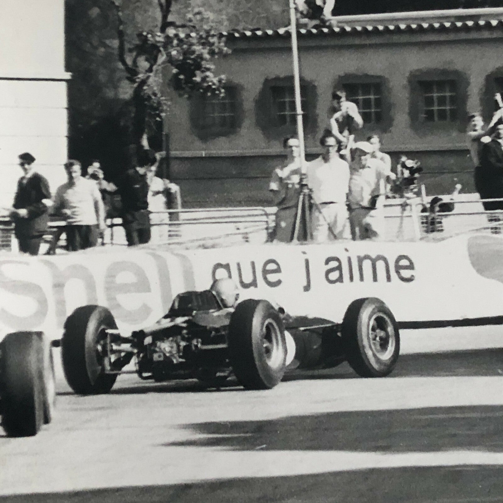 Vintage Grand Prix Racing Car Driver Photo Photograph Print
