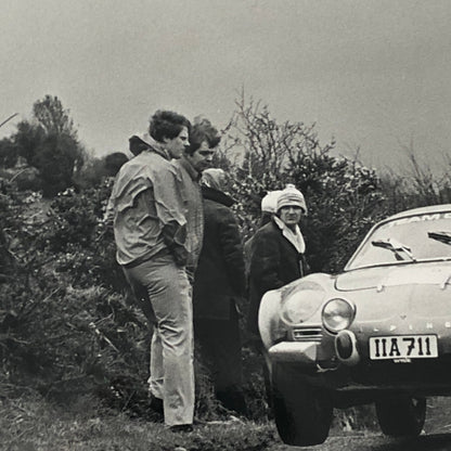 Vintage Renault Alpine Rally Racing Car Photo Photograph Print 
