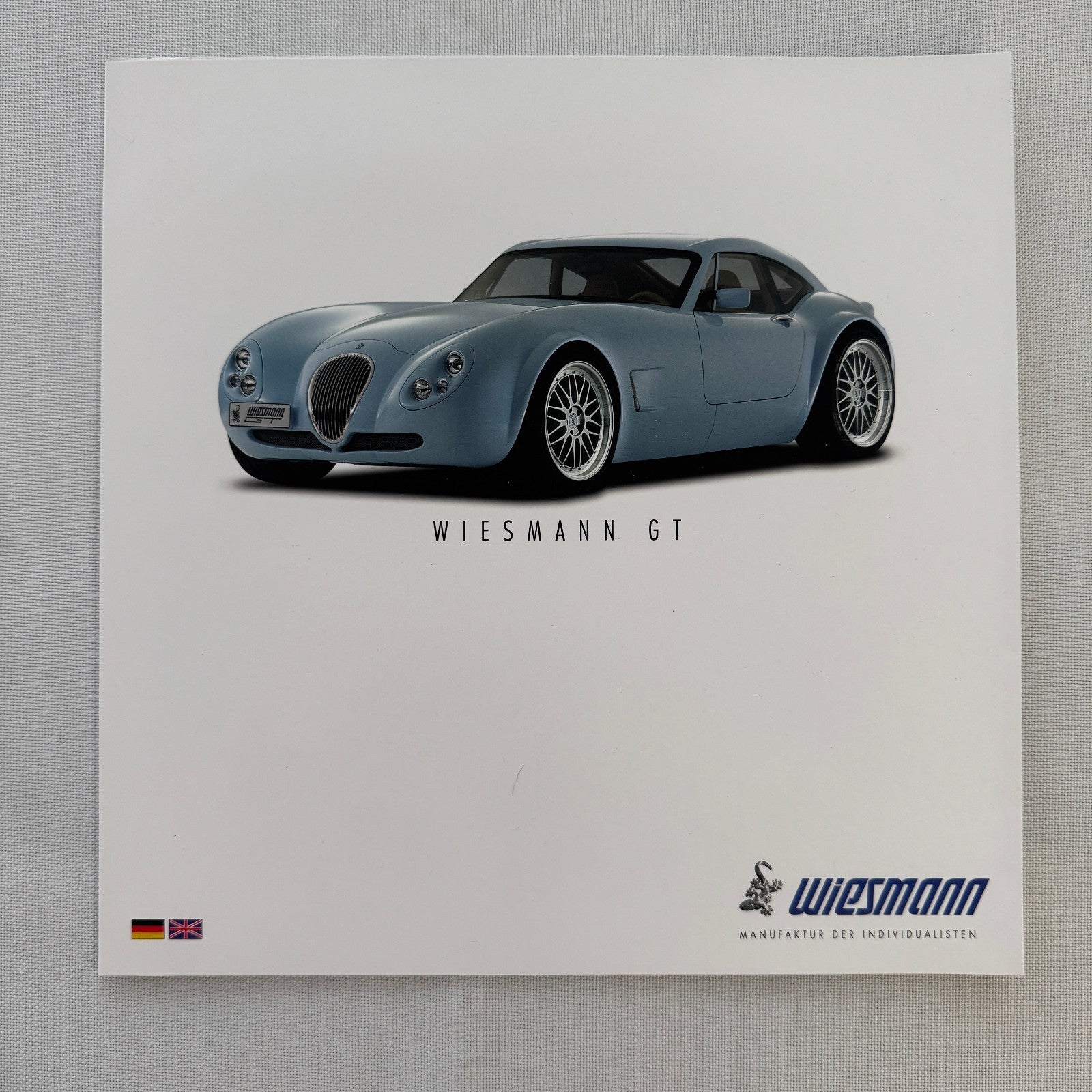 2005 Wiesmann GT Brochure Catalog Sports Car GERMAN Text