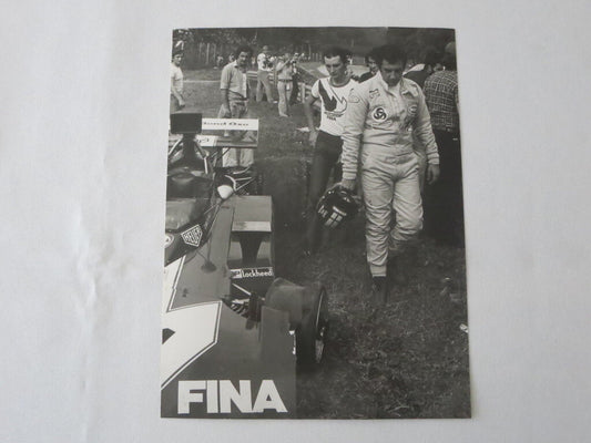 Vintage 1973 Italian Grand Prix Photograph Photo - Carlos Pace Surtees Ford 