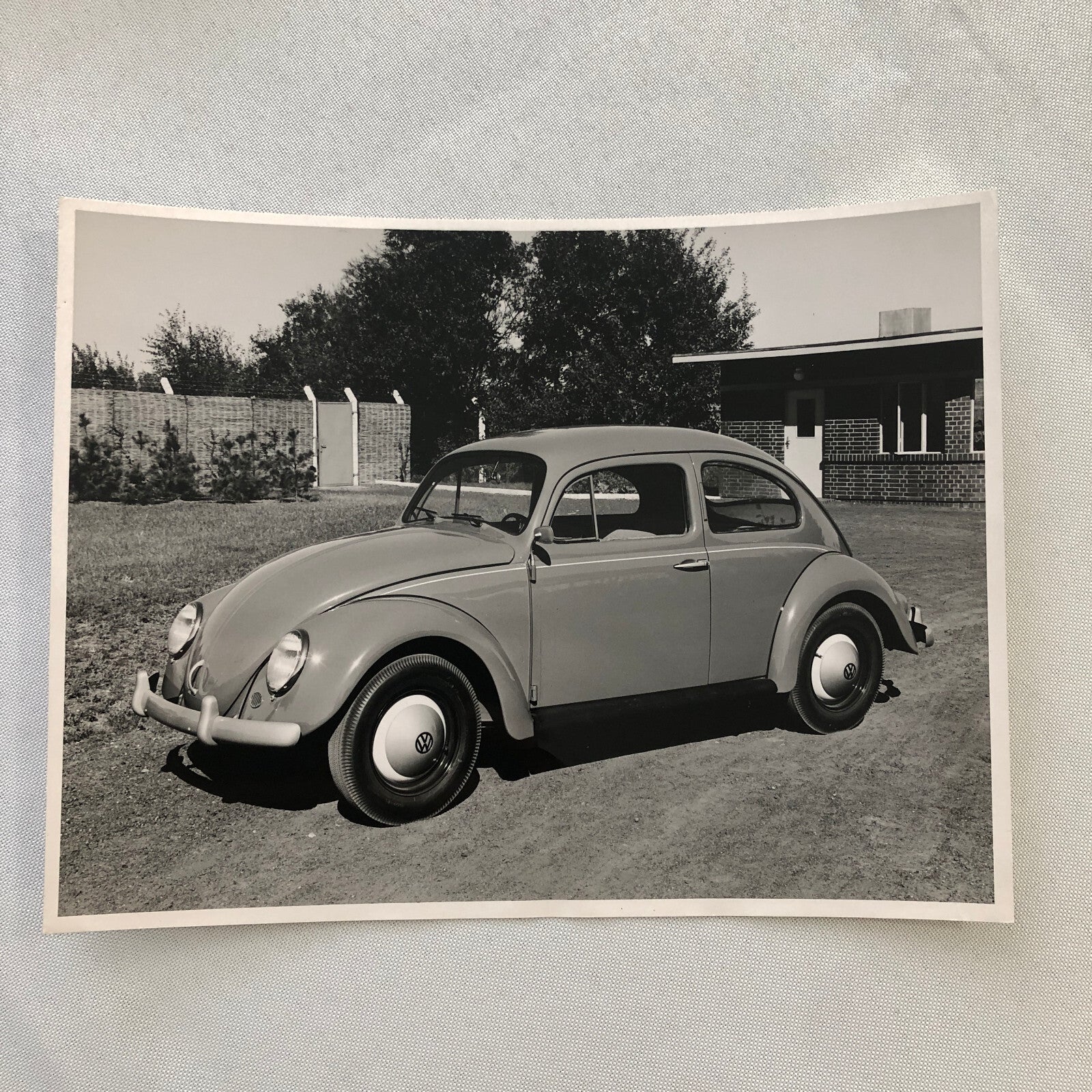 Volkswagen VW Beetle Factory Press Photo Photograph Print