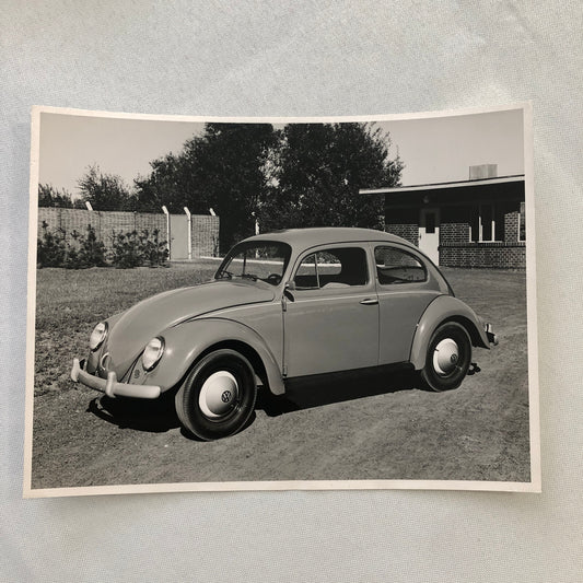 Volkswagen VW Beetle Factory Press Photo Photograph Print