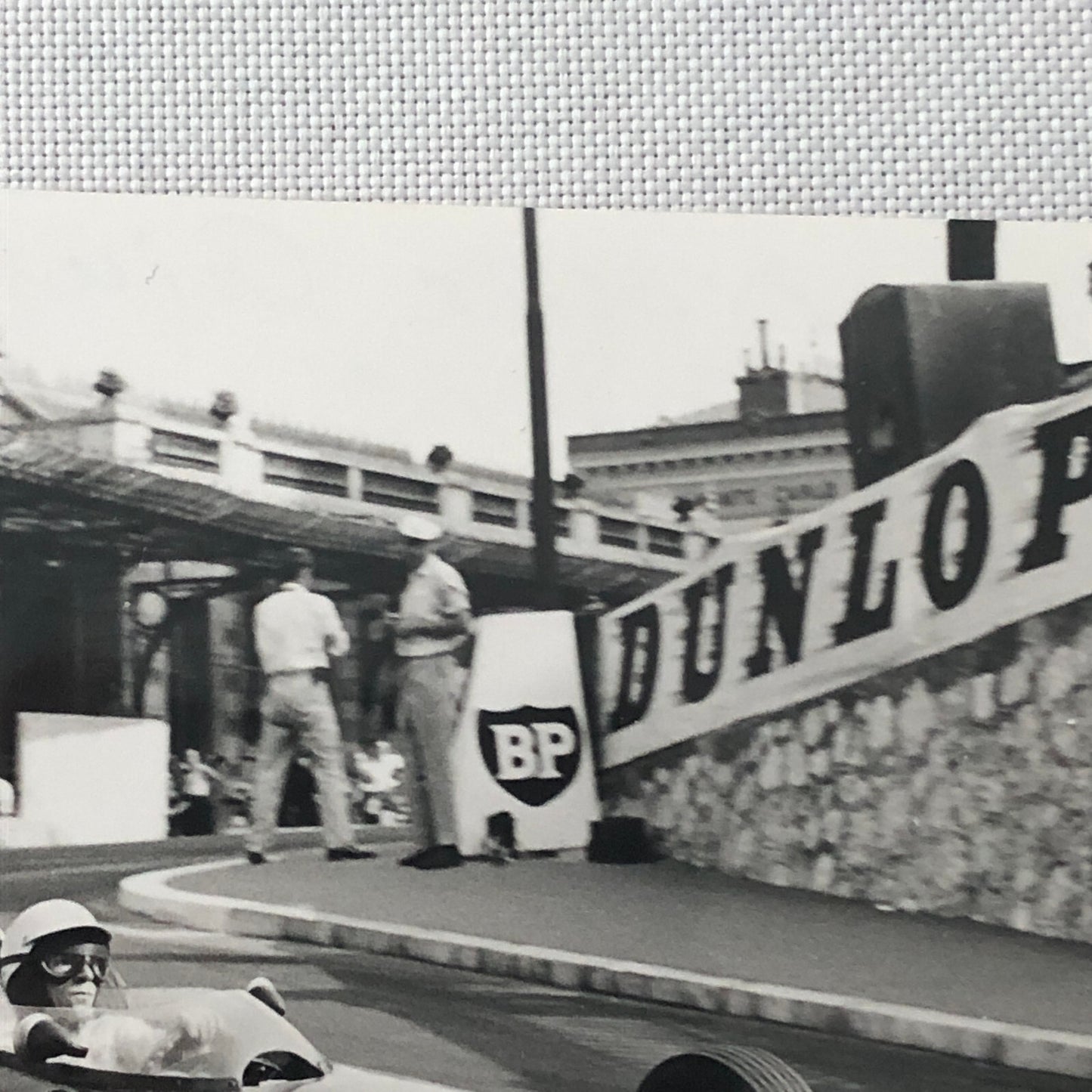 Vintage Racing Photo Photograph Richie Ginther BRM Car Monaco