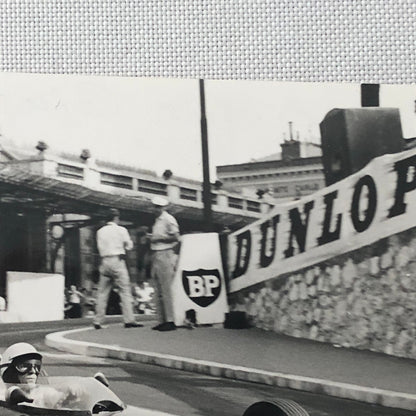 Vintage Racing Photo Photograph Richie Ginther BRM Car Monaco