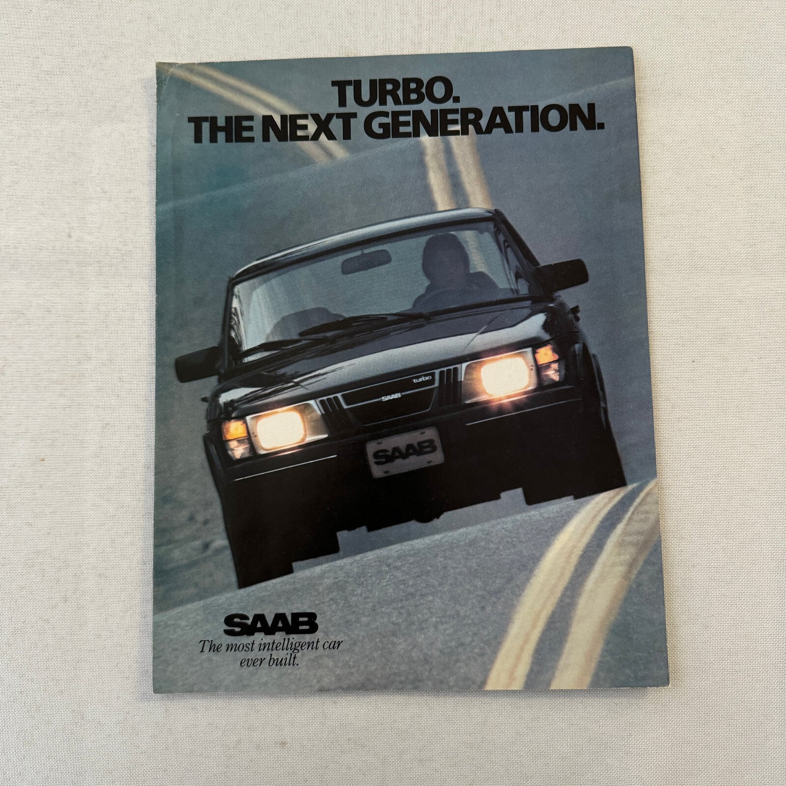 1982 Saab 900 Turbo Car Sales Brochure Catalog Advertising Vintage