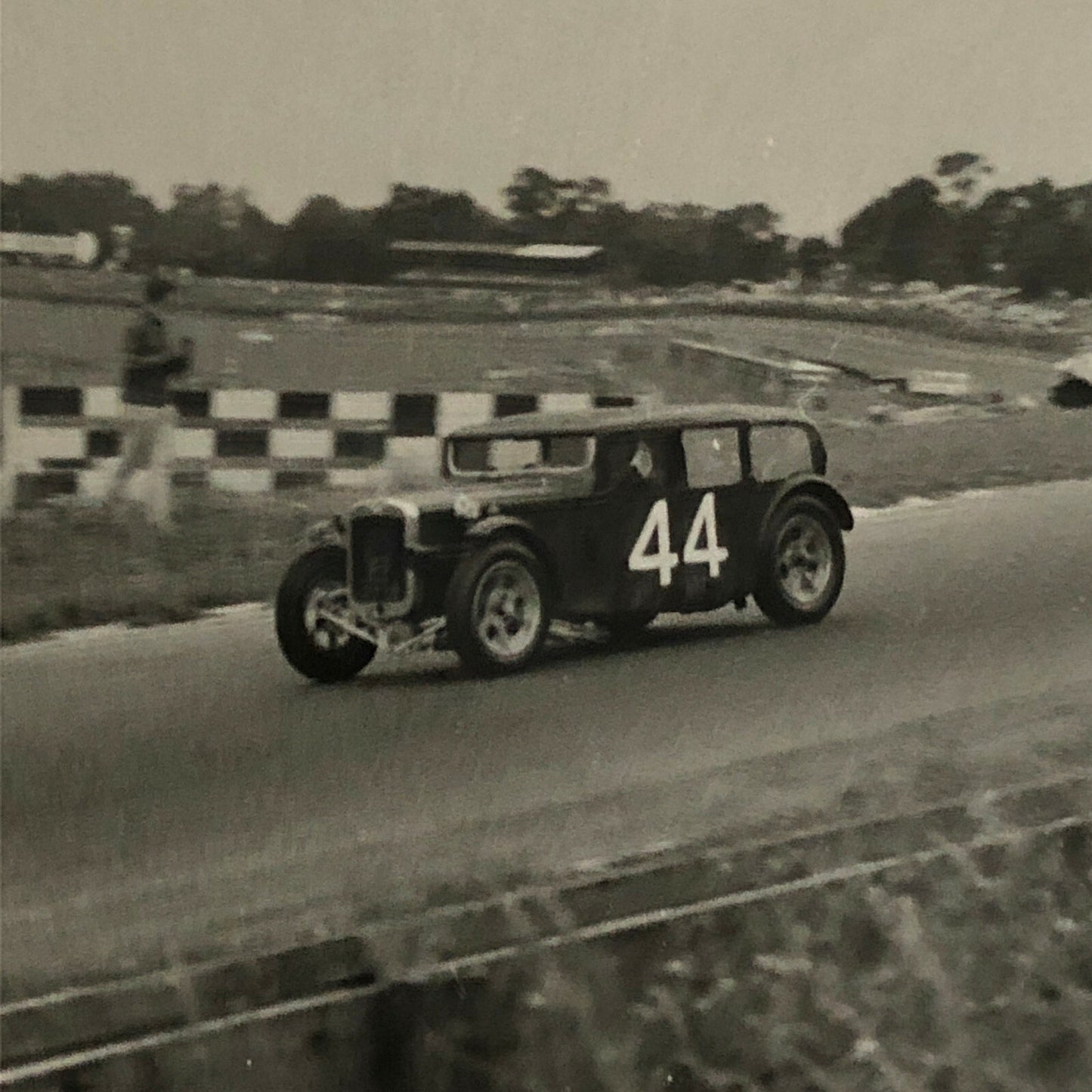 Vintage Racing Car Photo Photograph Print Motorsport