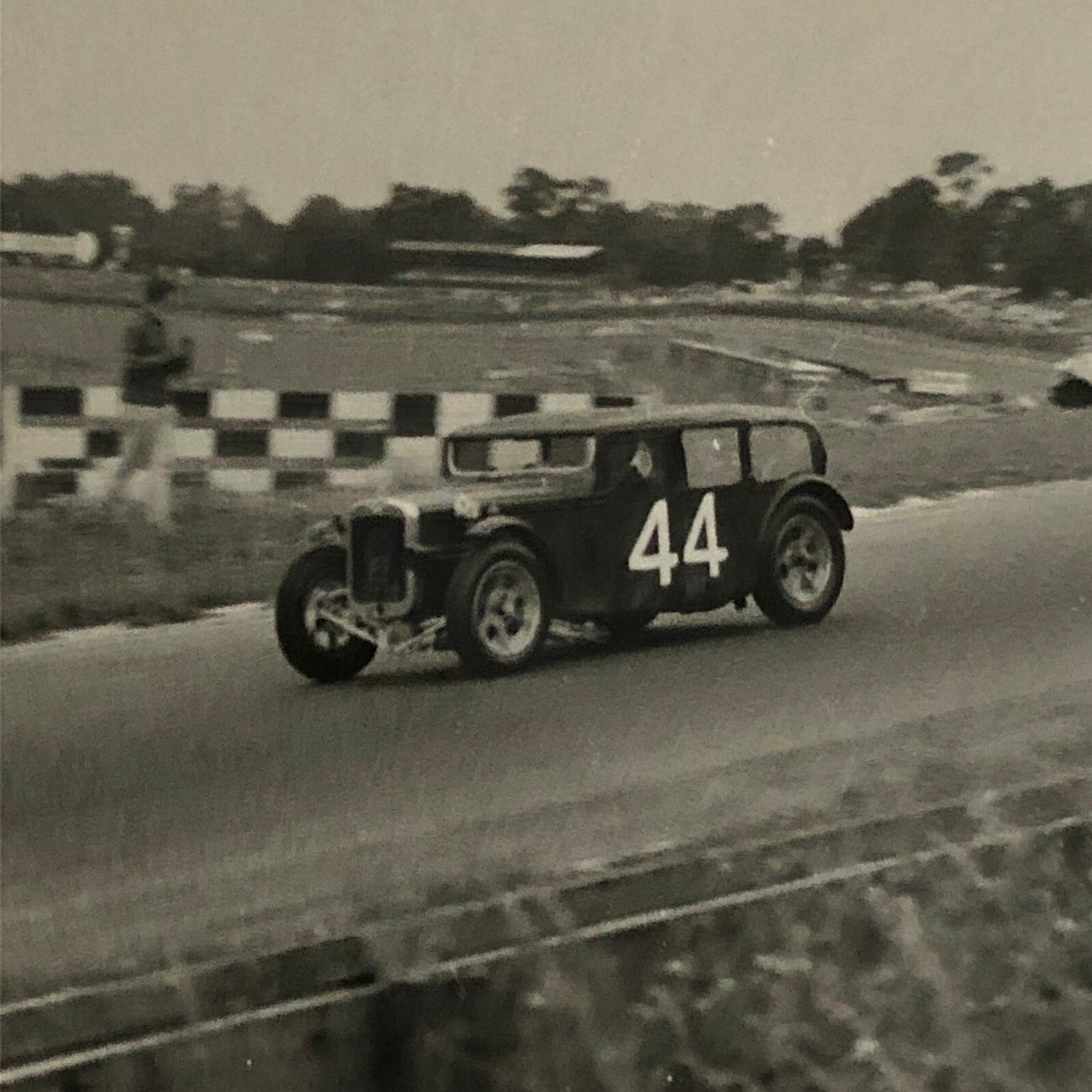 Vintage Racing Car Photo Photograph Print Motorsport