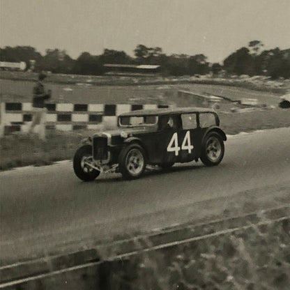 Vintage Racing Car Photo Photograph Print Motorsport