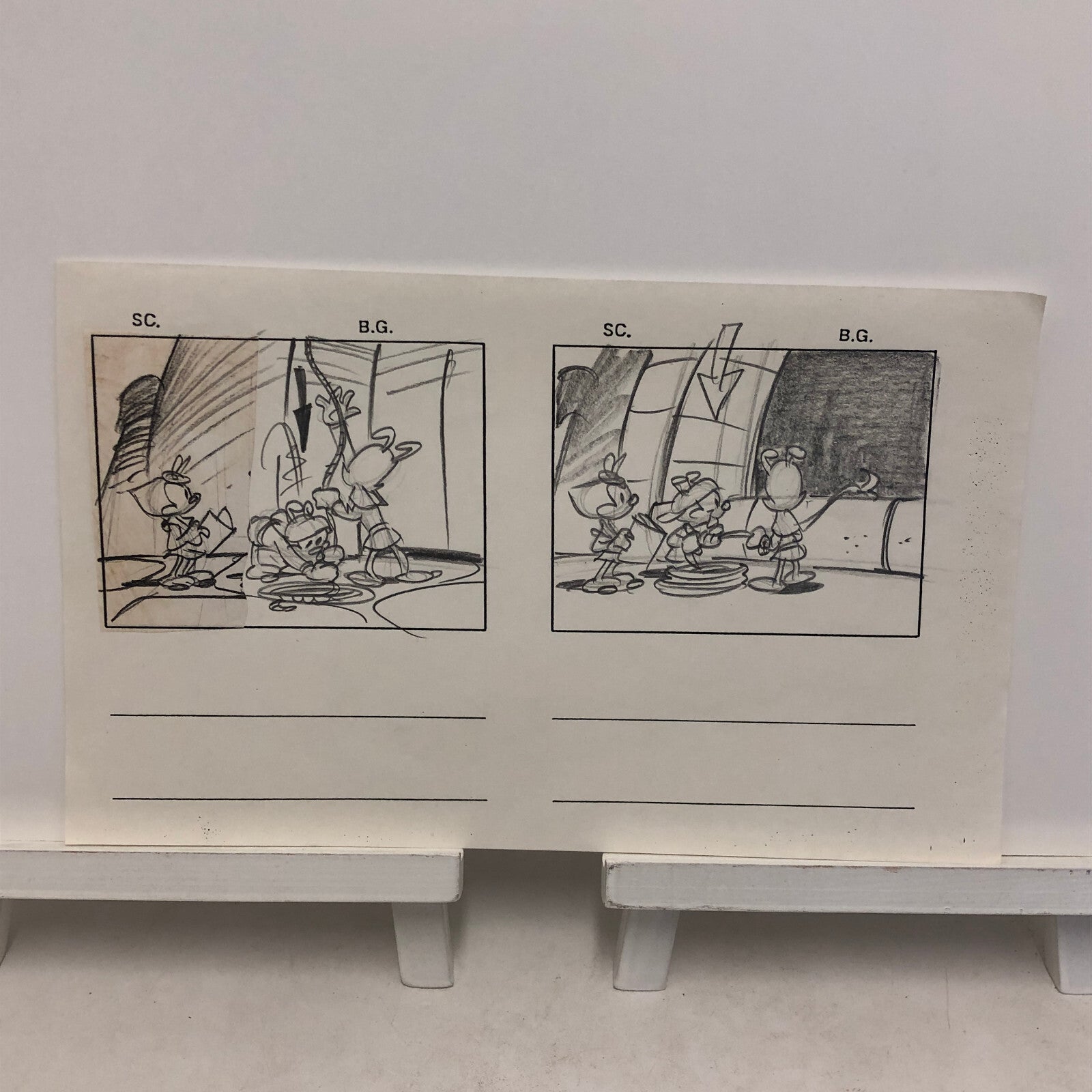 ANIMANIACS Animation Storyboard Illustration Drawing Sketch Art Story Board