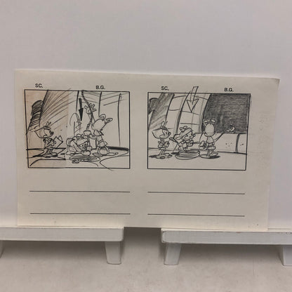 ANIMANIACS Animation Storyboard Illustration Drawing Sketch Art Story Board