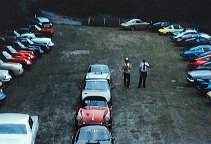 Porsche Car Show 35mm Photo Slide Vintage 1981 Porsche 911 356 +