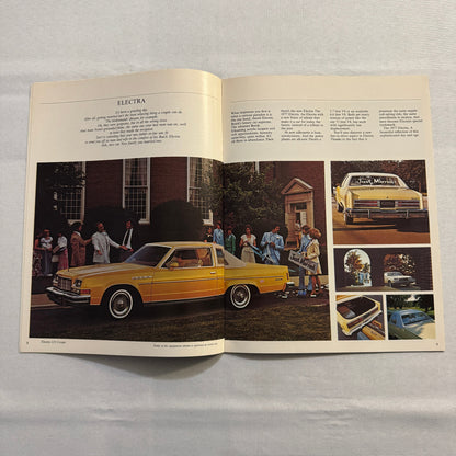 1977 Buick Car Sales Brochure Catalog Buick LeSabre Buick Electra Buick Riviera
