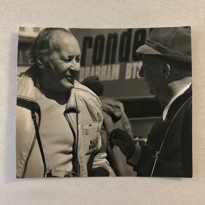 Vintage Racing Photo Photograph HP Seufert Photo