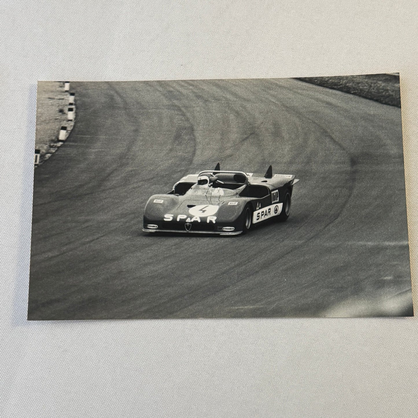 Vintage Car Racing Photo Photograph Lot 9x Porsche Alfa Romeo MODERN PRINTS