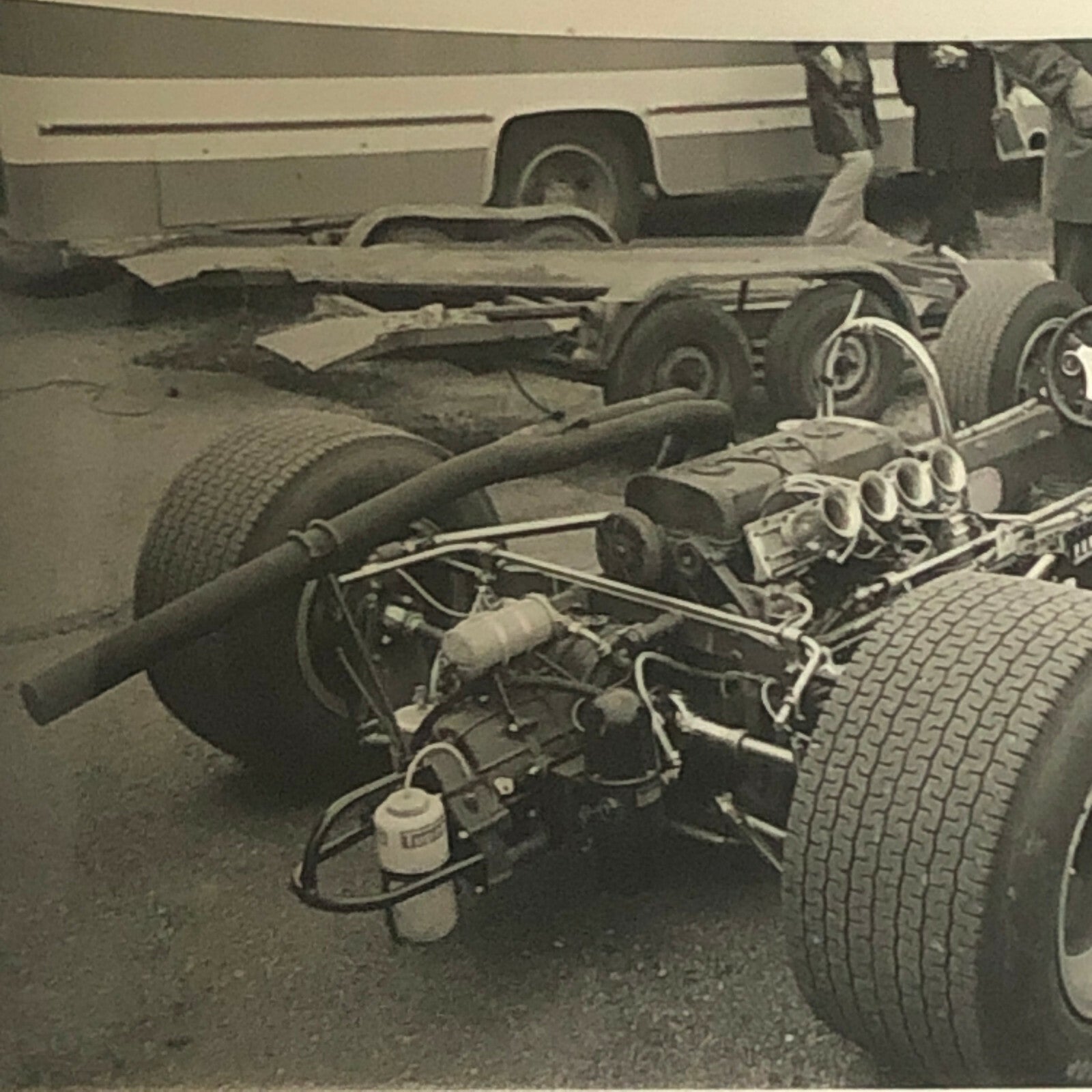 Vintage Grand Prix Racing Car Photo Photograph Print 