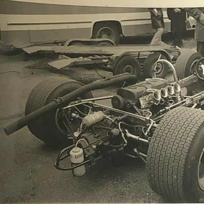 Vintage Grand Prix Racing Car Photo Photograph Print 