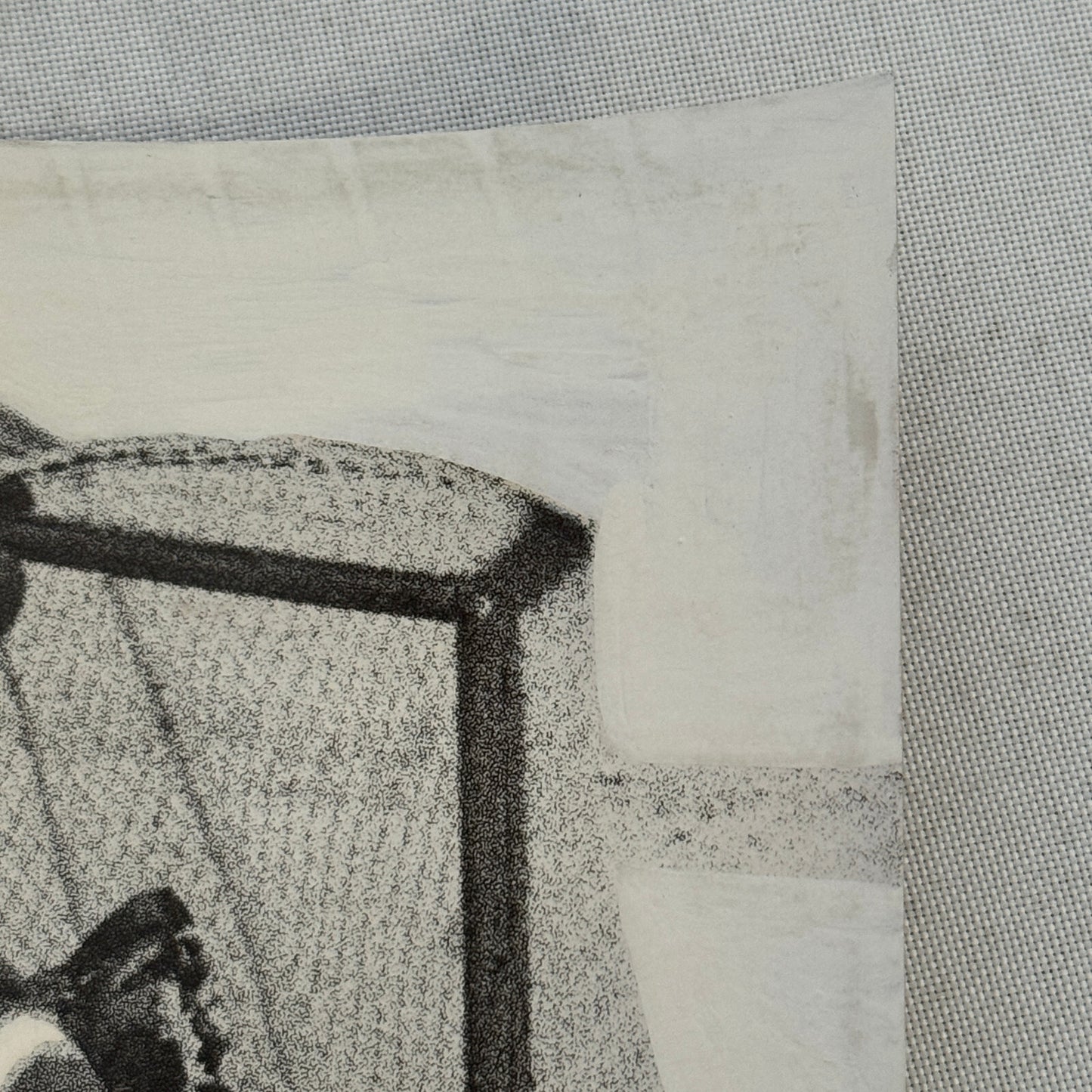 Hockey Player Photo Photograph Vintage Unidentified Detroit Red Wings Mockup