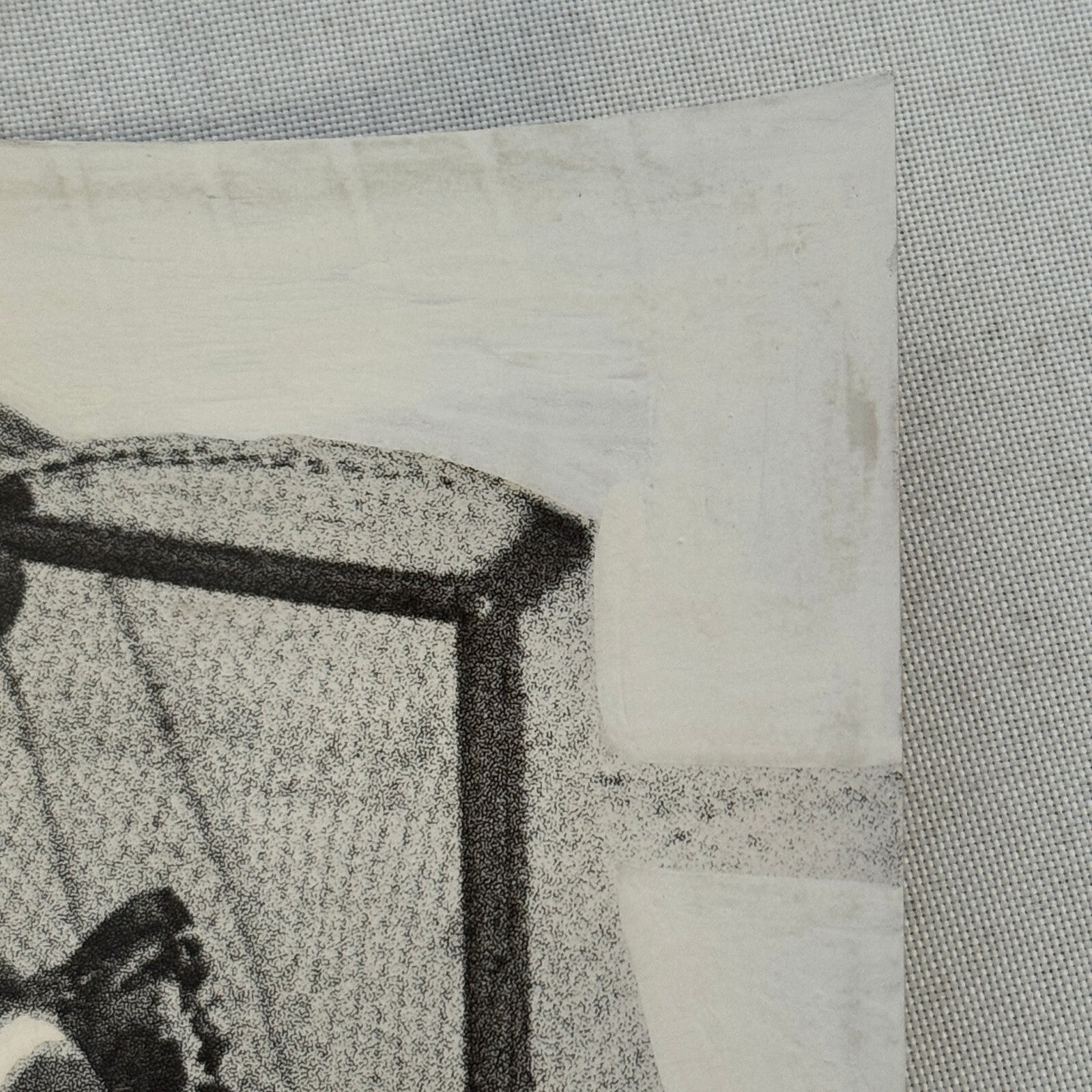 Hockey Player Photo Photograph Vintage Unidentified Detroit Red Wings Mockup